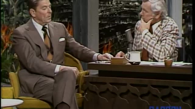 Ronald Reagan Interviewed by Johnny Carson