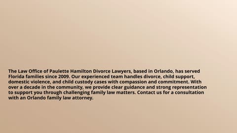 orlando child support lawyers