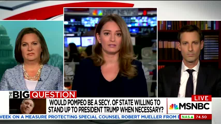 MSNBC Host Justifies Booker Badgering Of Pompeo Beliefs On Gay Marriage