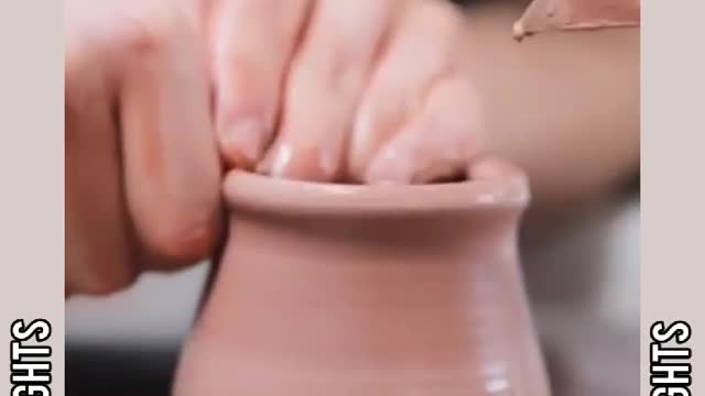 Satisfying Videos | Relaxing Pottery Making | Clay and Ceramics | Satisfying