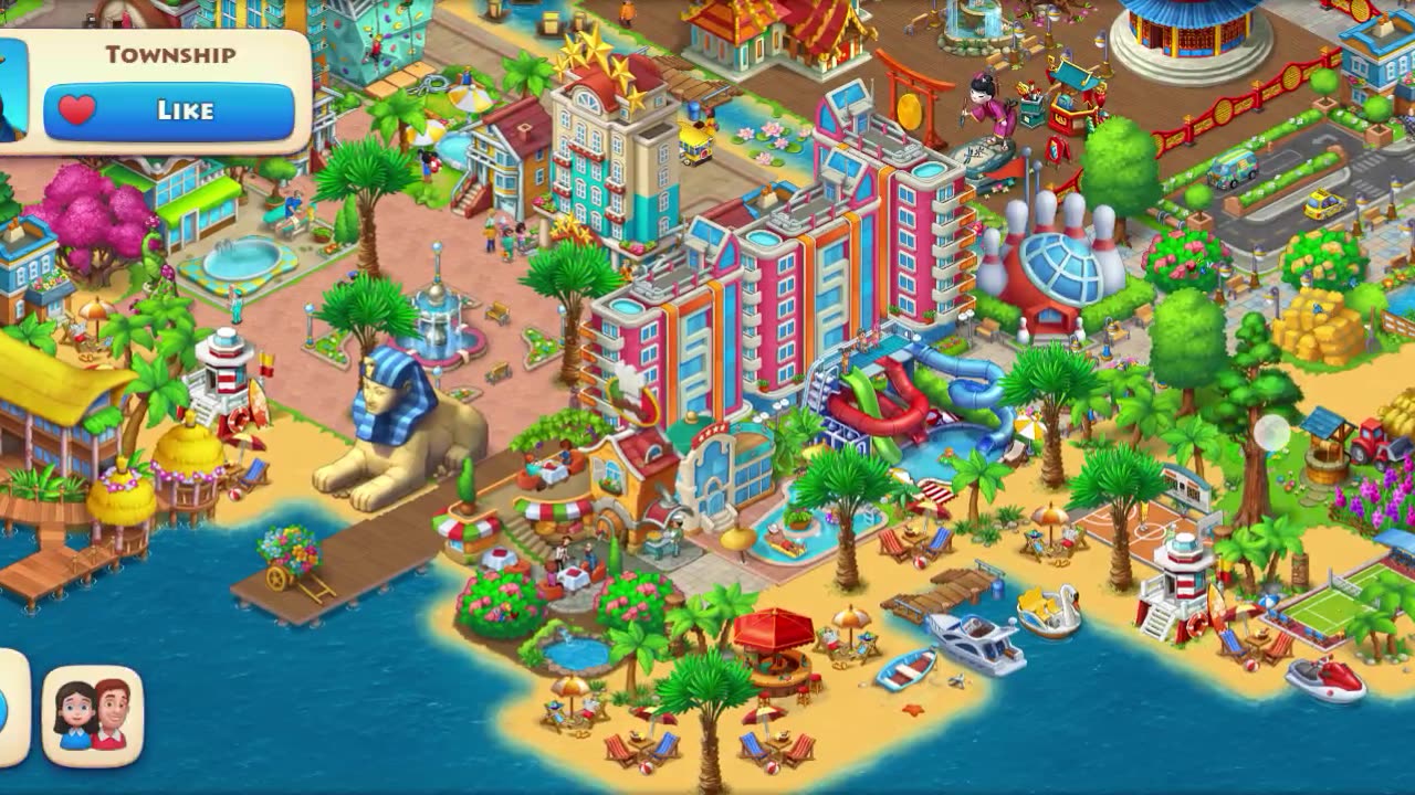 Fully developed Township | Township Games