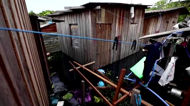 Floods swamp homes in Brazil's Amazon region