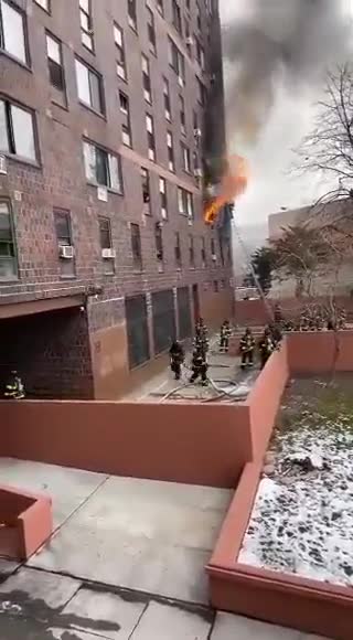 19 dead and dozens of people are seriously injured following a major blaze in the Bronx in NYC