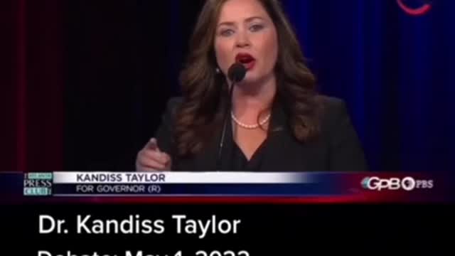 Dr. KANDISS TAYLOR Dropping BOMBS All Over Brian Kemp