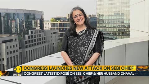 Congress launches new attack on Sebi chief | World Business Watch | English News | WION