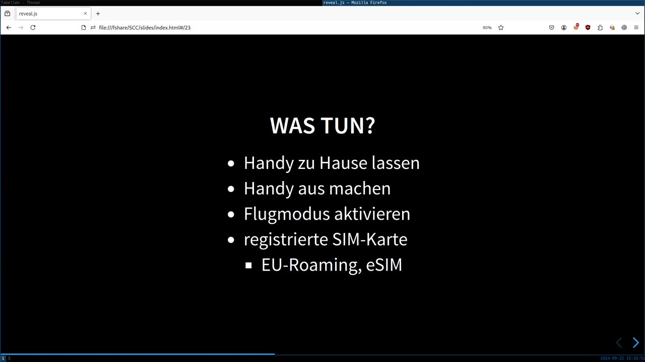 Vortrag zur Schnittstelle von Repression und Technologie (CCC)