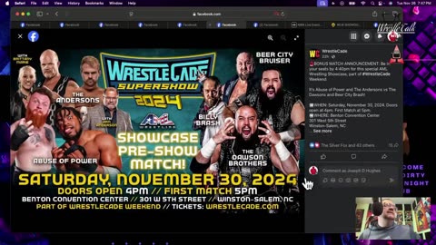 Upcoming events in the world of wrestling!