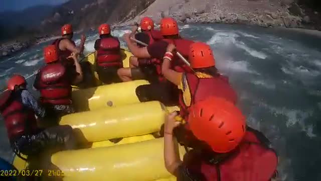 Almost Drowned in the River- Rishikesh India