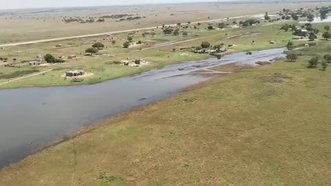 Extent of flood damage