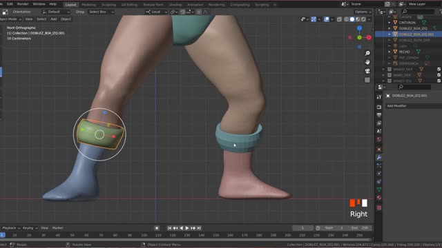 Blender Escultura He-man 11