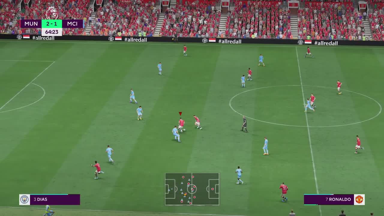FIFA 2022 Manchester united vs Manchester City
