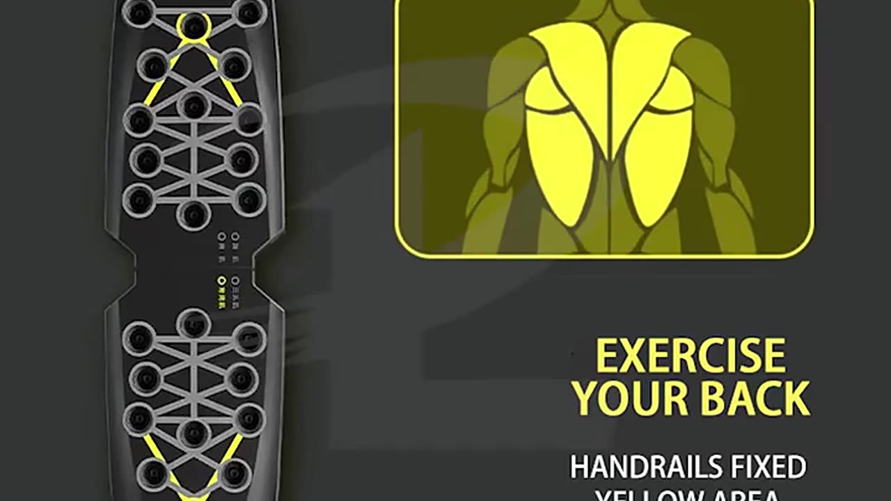 Push-up Board Set Portable Multifunctional Push-up Bar Foldable Fitness #linkindescrption