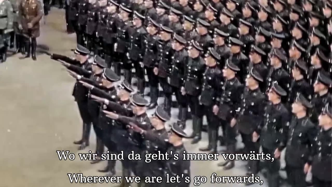 SS marschiert in Feindesland (English TECHNO) [AI SOUND ENGLISH GENERATED]