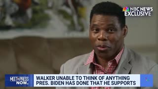 NBC's Kristen Welker: "Can you name one thing that President Biden has done that you support?"