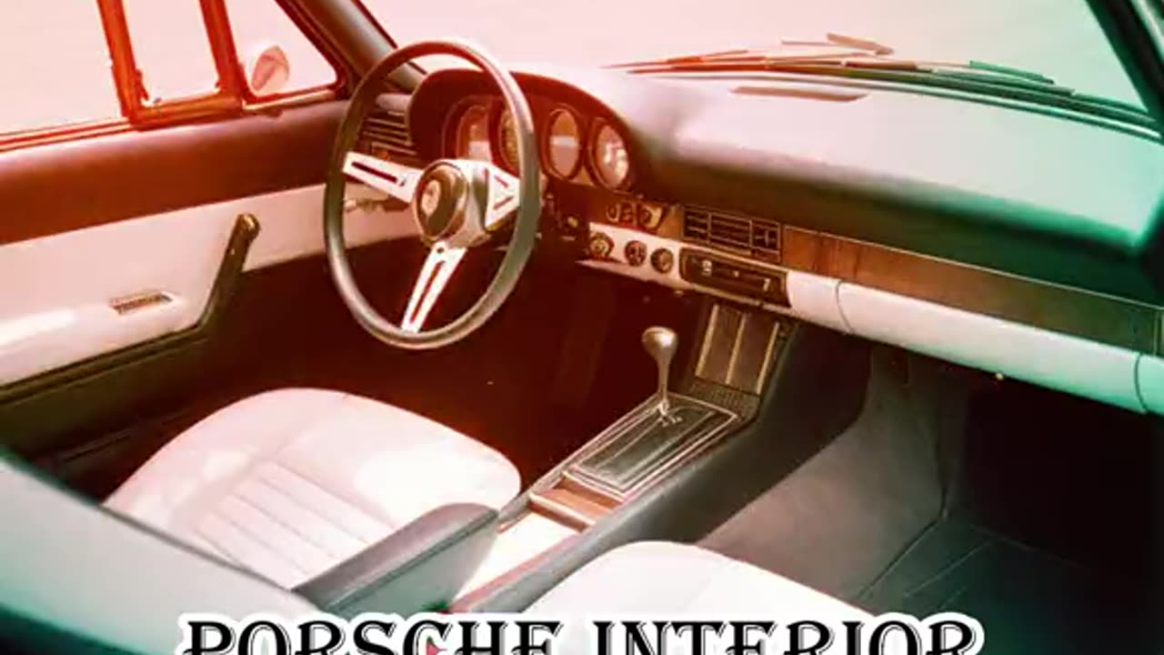 PORSCHE INTERIOR 1932 - 2023