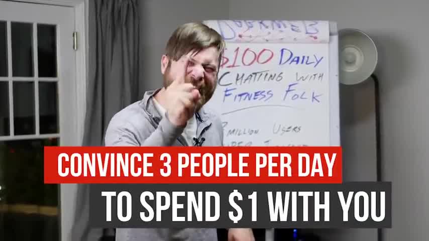 Earn $100 A Day Talking To Fitness People (This Is CRAZY)