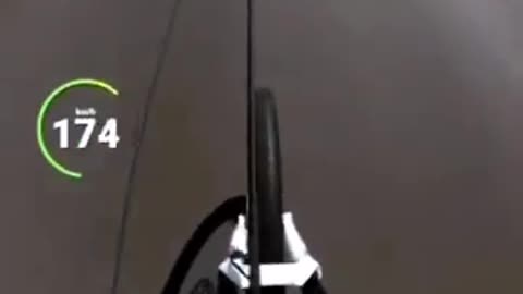 Bicycle Towed Over 150MPH