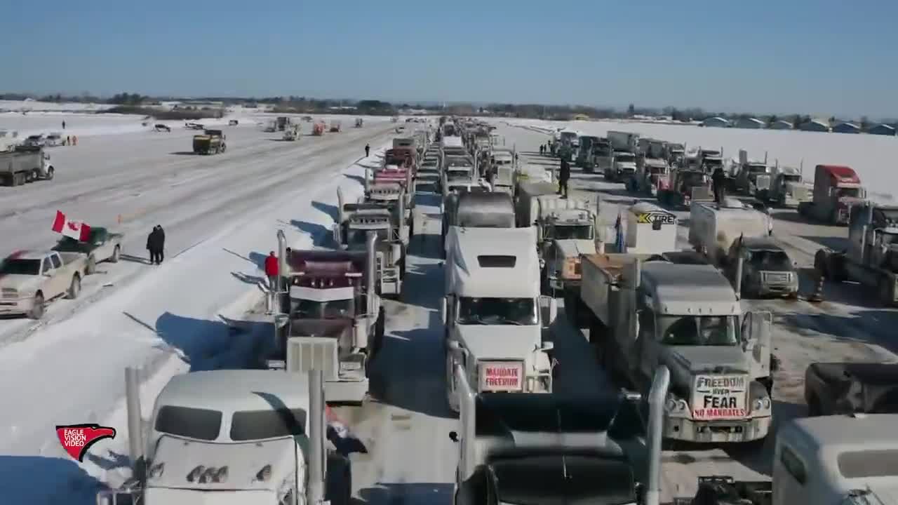 WE GOT US A CONVOY FOLKS - LETS GO BRANDON