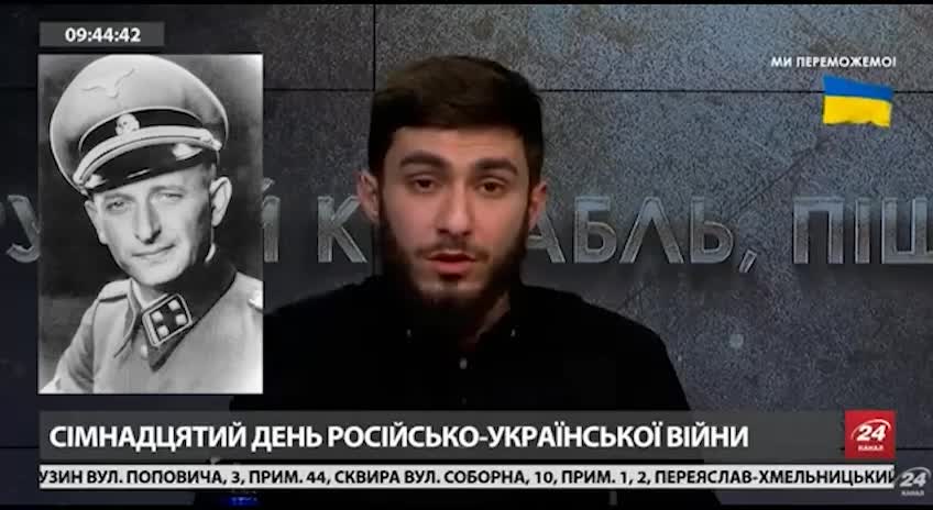 Ukranian broadcast calls for murder of Russian children and civilians