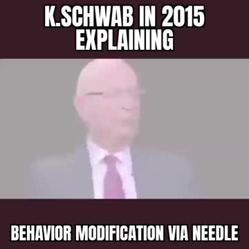 2015: Klaus Schwab Explains Behavior Modification Via Needle