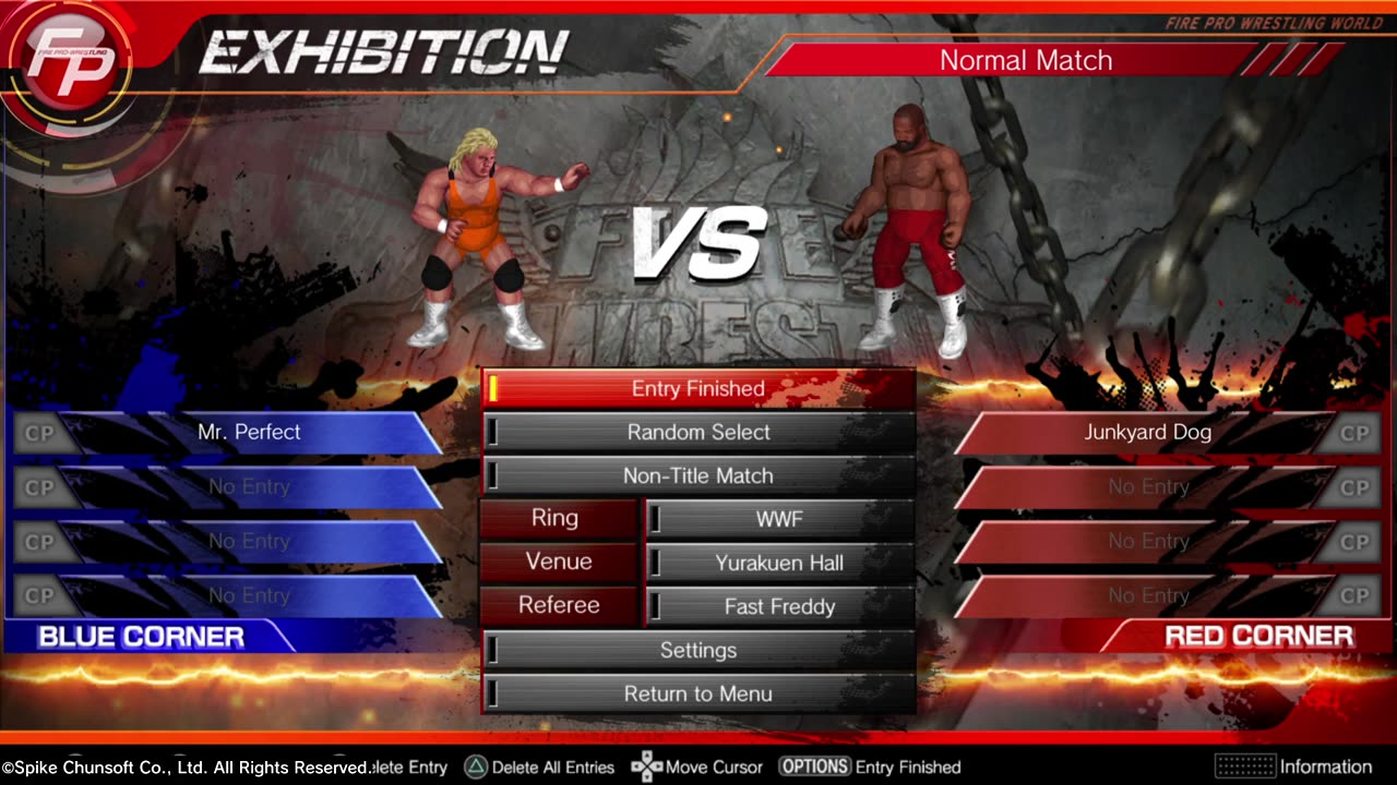 MATCH 217 MR PERFECT VS JUNKYARD DOG WITH COMMENTARY