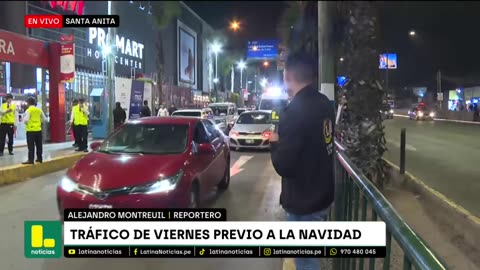 Caos vehicular por compras navideñas: "Triplican el tiempo que demoran en pasar por la carretera"