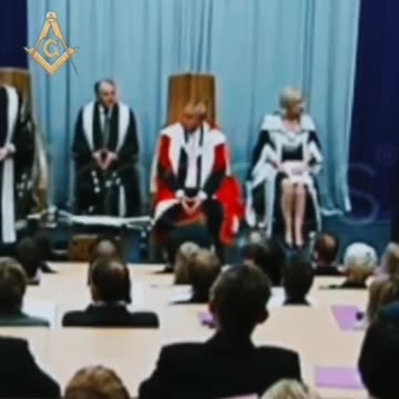 Trump's initiation into Masons level 33.