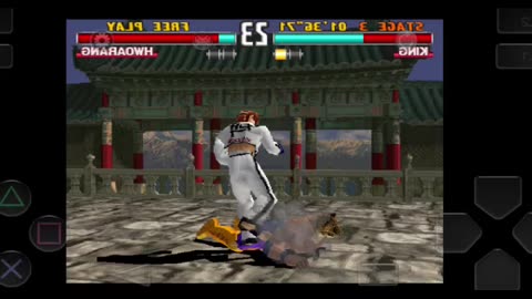 Tekken 3 game gaming king vs paul