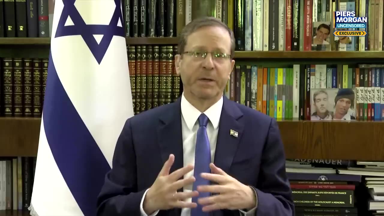 Piers Morgan vs Israeli President Isaac Herzog _ Full Interview On Israel-Hamas War