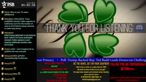 2022-05-21 05:00 EDT - Patriots Rising: with Lady RWB, Q Trooper & Majjik