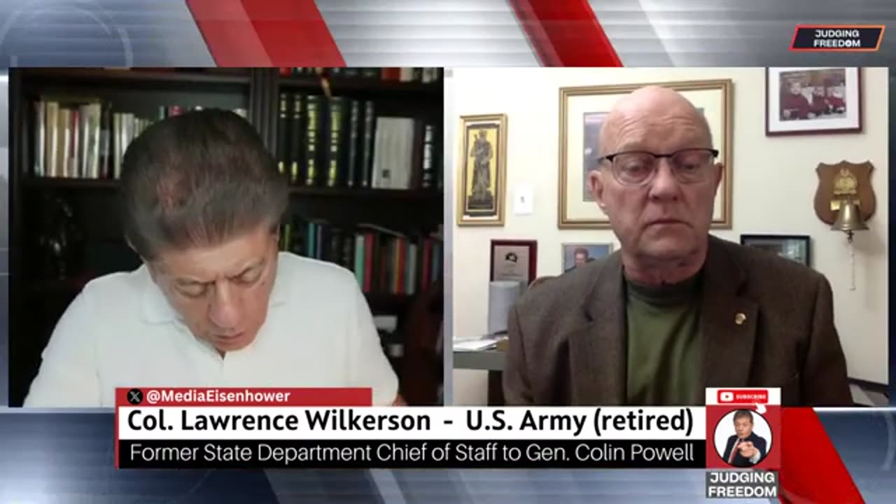 Judging Freedom - Col. Lawrence Wilkerson: Israel/Ukraine Wrap