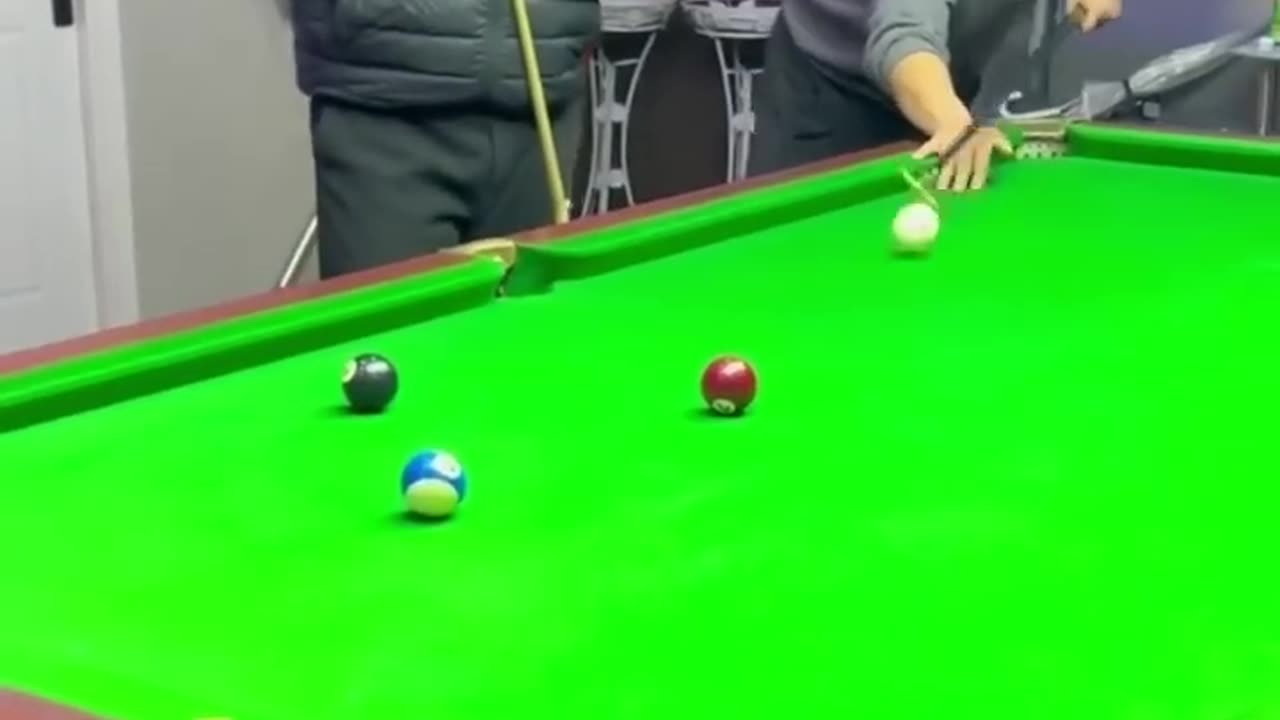 Funny billiards pool video