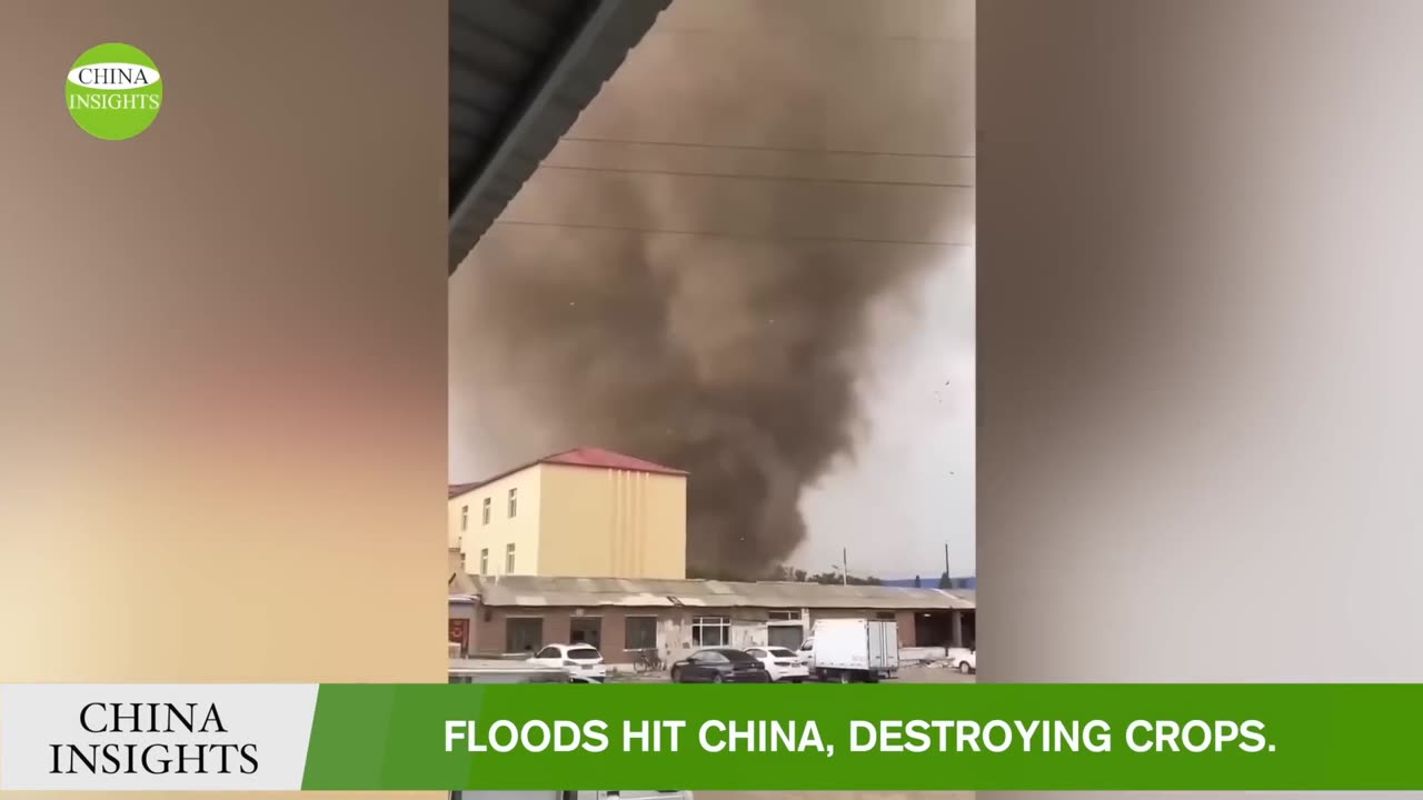 Floods back! Natural & man-made disasters hit China Heavy rain, tornadoes, hail... destroying crops