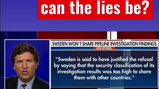 Tucker Carlson on Nordstream Dave Oneegs TelegramOctober 17, 2022