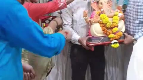 Bappa Visarjan 🥺 ❤️ Day vlog #minivlog #ashortaday #vlog #shorts #ganpatibappa