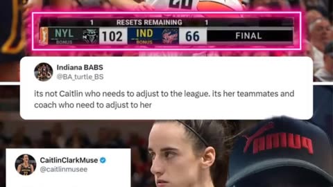 Catlin Clark and the Indiana Fever