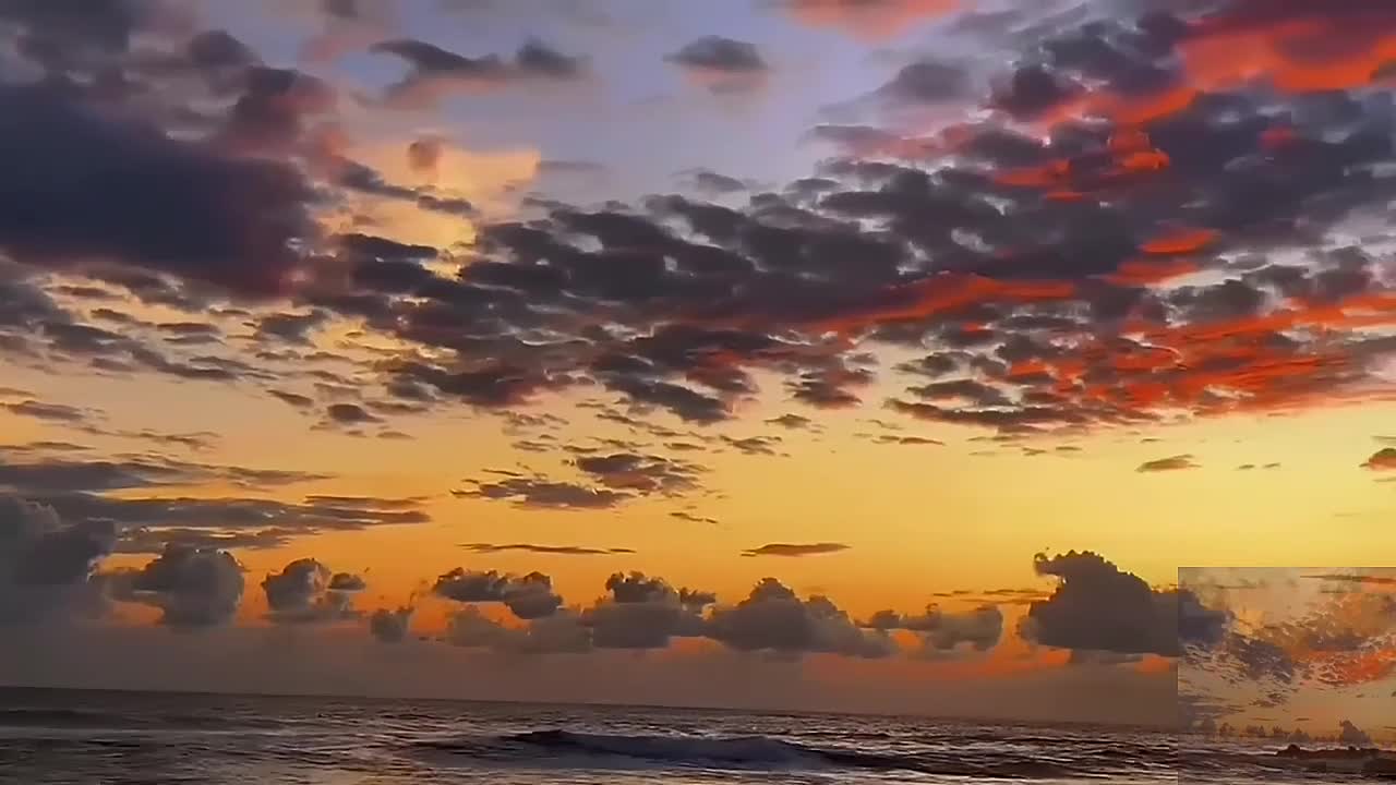The clouds of the sky