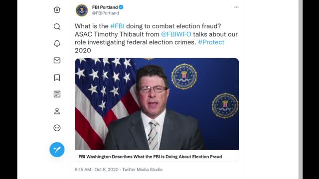 FBI Agent Timothy Thibault - AKA "Deepstate Shill"