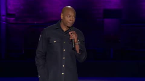 Dave Chappelle talks about going to jail, identifying as a woman.