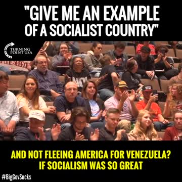 Charlie Kirk - Give me an example of a Socialist country - subTitle (Turning Point USA) 2022,7,25