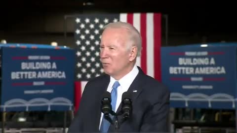 Biden: "We're gonna keep at it to ensure the American people are paying their fair share for gas."
