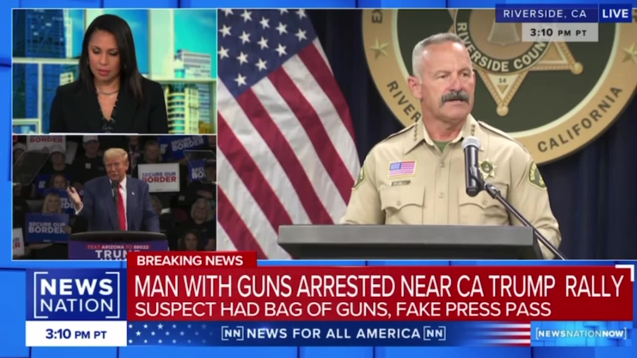 third attempt California sheriff gives update on Trump rally arrest