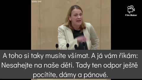 RAKOUSKÁ POSLANKYNĚ PROTI KOVIDOVÉ MAFII
