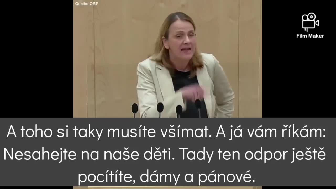 RAKOUSKÁ POSLANKYNĚ PROTI KOVIDOVÉ MAFII