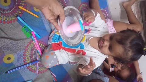 Eating ice cream