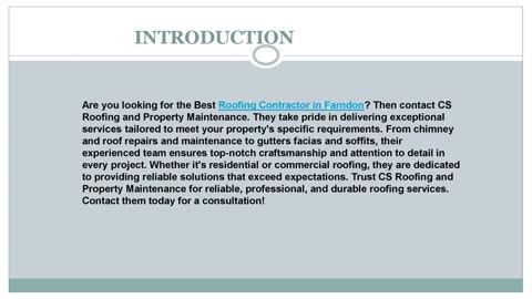 Looking for the best Roofing Contractor in Farndon