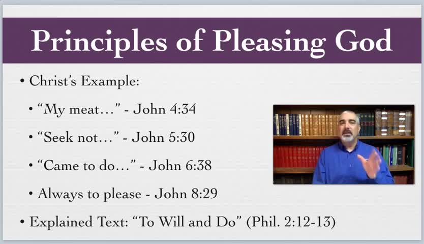 Wednesday Bible Study: Pleasing God