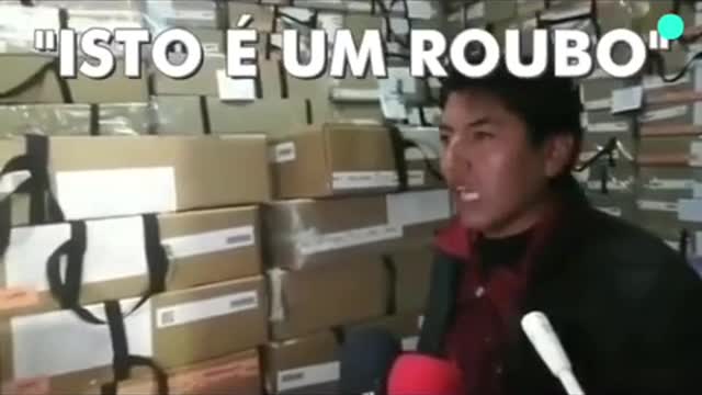 Enquanto isso na Bolívia...