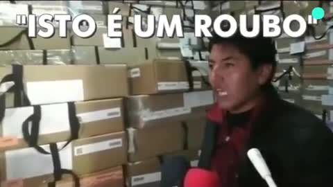 Enquanto isso na Bolívia...