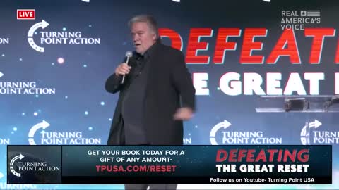 DEFEATING THE GREAT RESET - REAL AMERICA'S VOICE STEVE BANNON